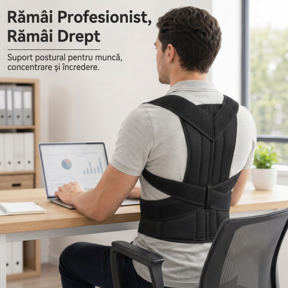 Orthopedra Spine - detaliu curele reglabile pentru corectarea posturii